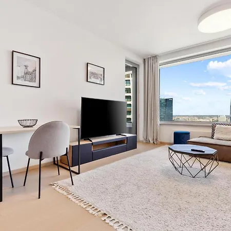 Ah Sky Park 2b - 25floor Free Parking Appartement *