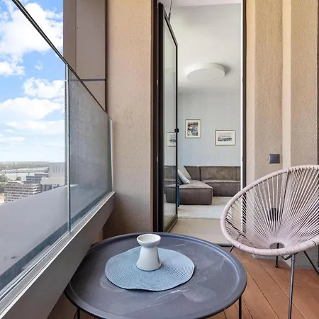 Ah Sky Park 2b - 25floor Free Parking Bratislava