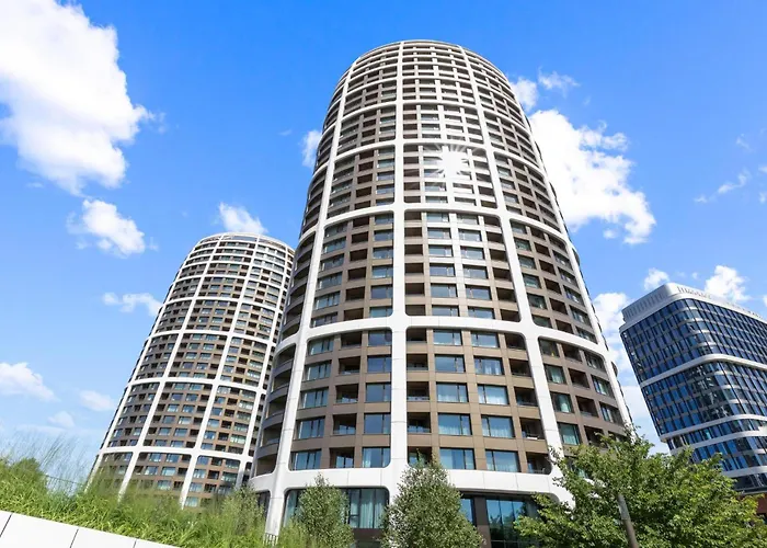 Ah Sky Park 2b - 25floor Free Parking شقة